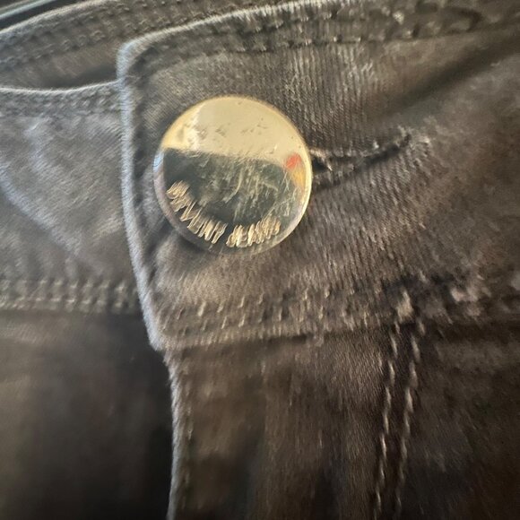 Seven7 Black Booty-Shaper Legging Jeans Size 16 Stretch Fit Mid-Rise 71% Cotton - Picture 8 of 8